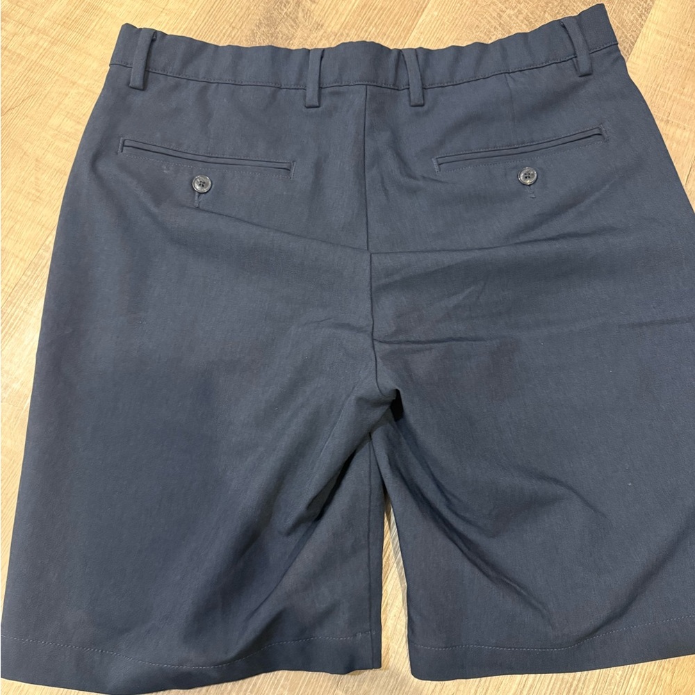 Greg Norman Collection Dark Blue‎ Flat Front Shorts